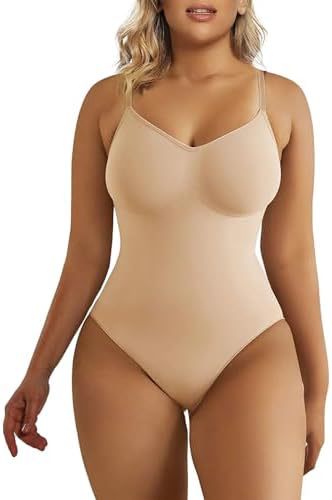 Seamless Tummy Control Shapewear Bodysuit