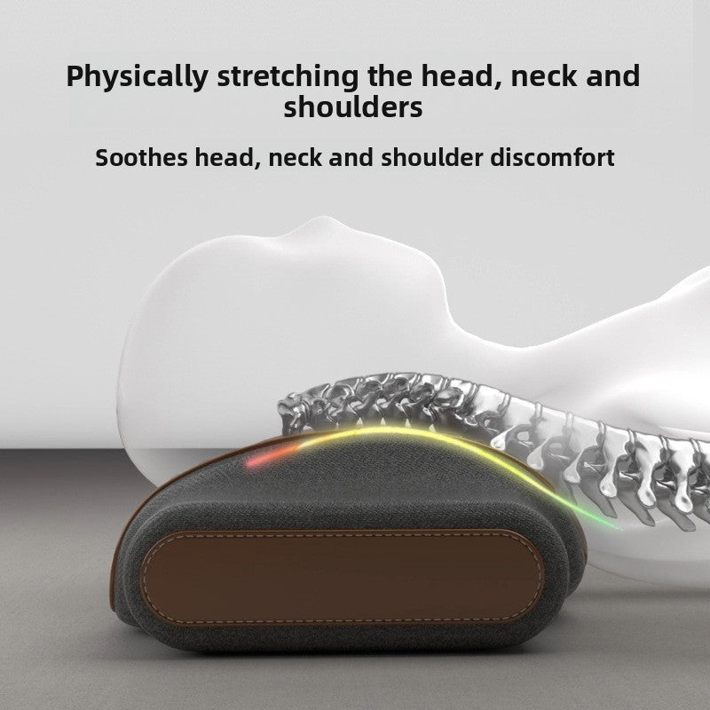 Cervical Massage Heating Pillow with Adjustable Support