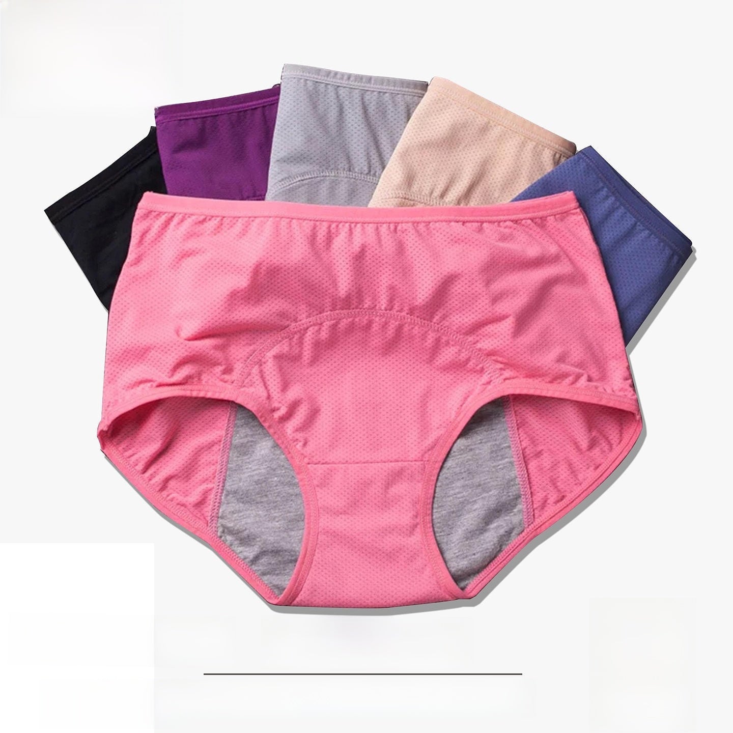 Leak Proof Women Period Underwear Cotton Crotch Sanitary Pants
