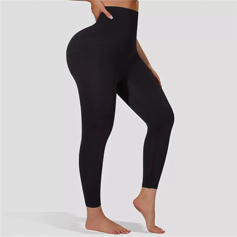 High-waisted tummy-control pants