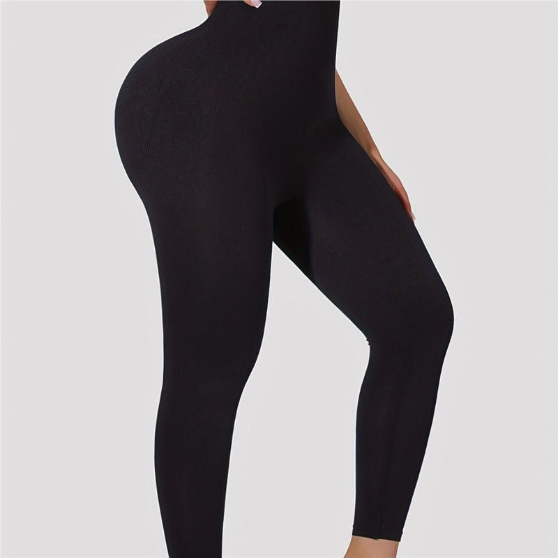 High-waisted tummy-control pants