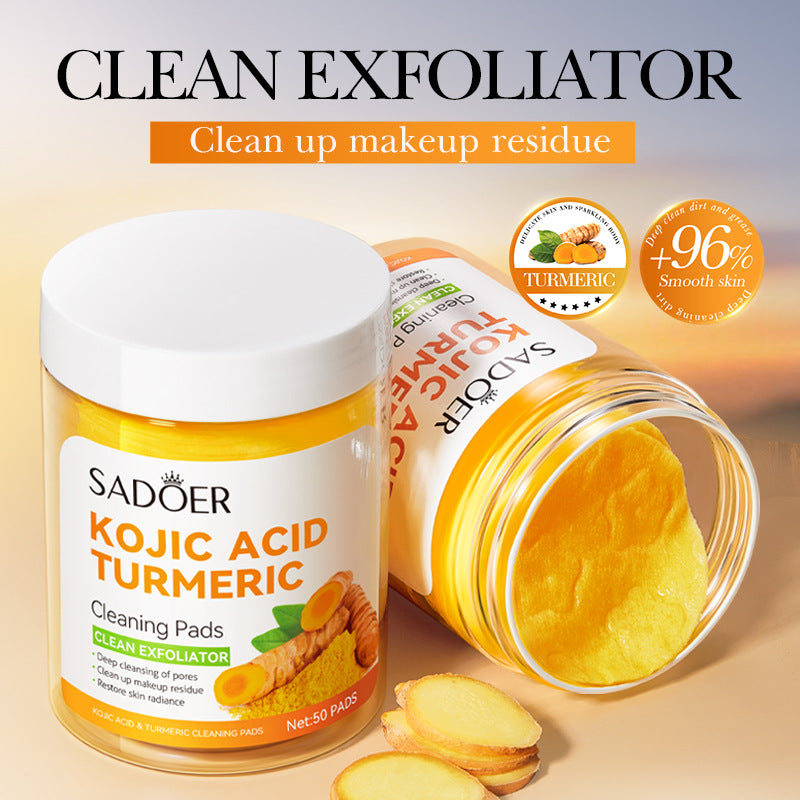 Sadoer Kojic Acid Turmeric Cleansing Pads
