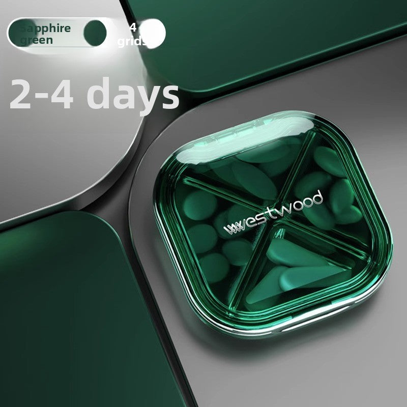 Portable medication organizer