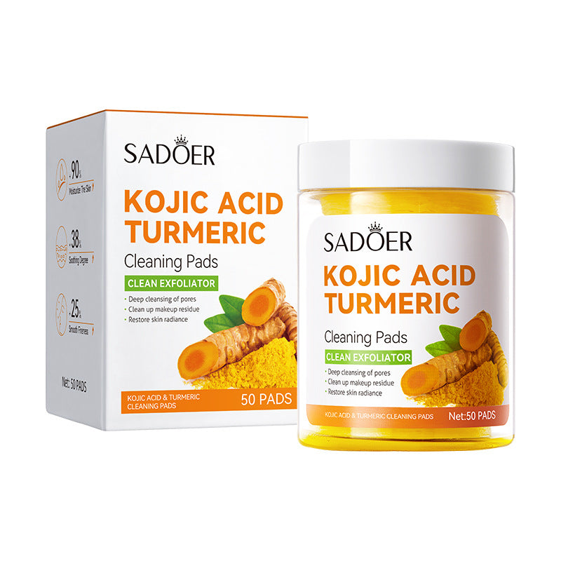 Sadoer Kojic Acid Turmeric Cleansing Pads