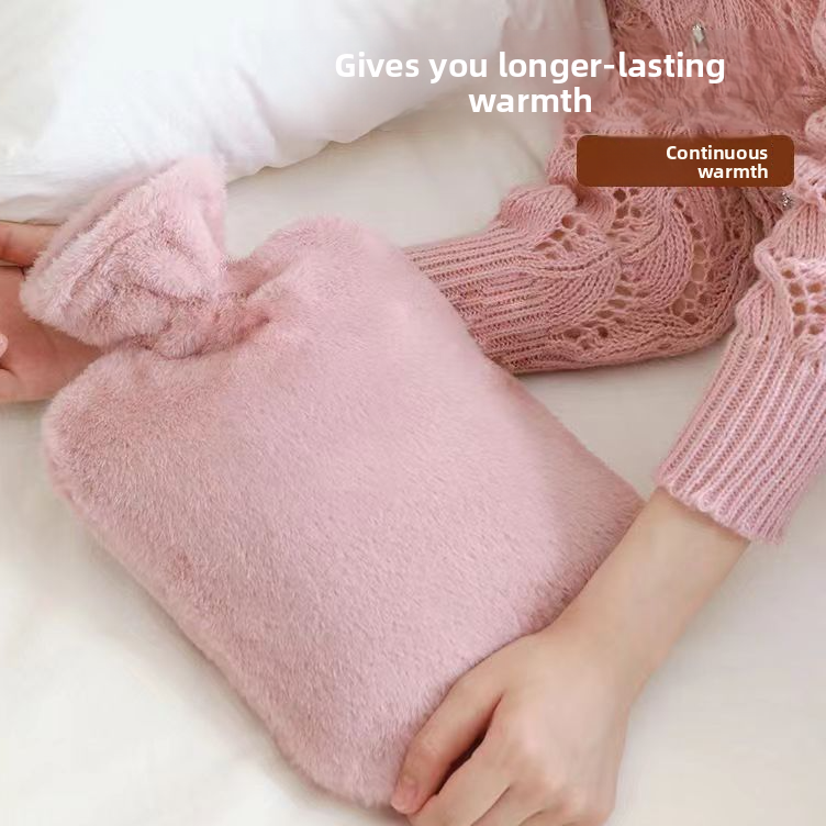 Thickened Explosion-Proof Hot Water Bottle with Fabric Cover
