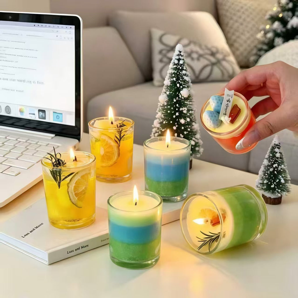 Ice Coffee Scented Jelly Candles