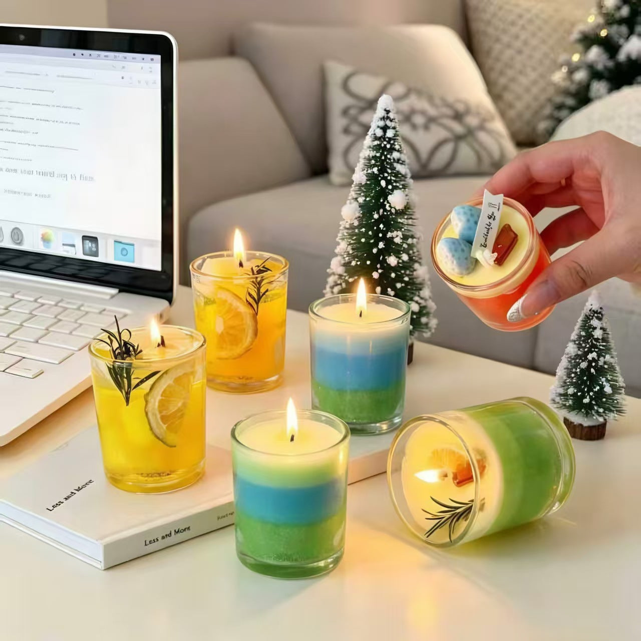 Ice Coffee Scented Jelly Candles