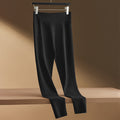 Women's Cashmere Silk Thermal Leggings Seamless Fleece Lined Base Layer Pants