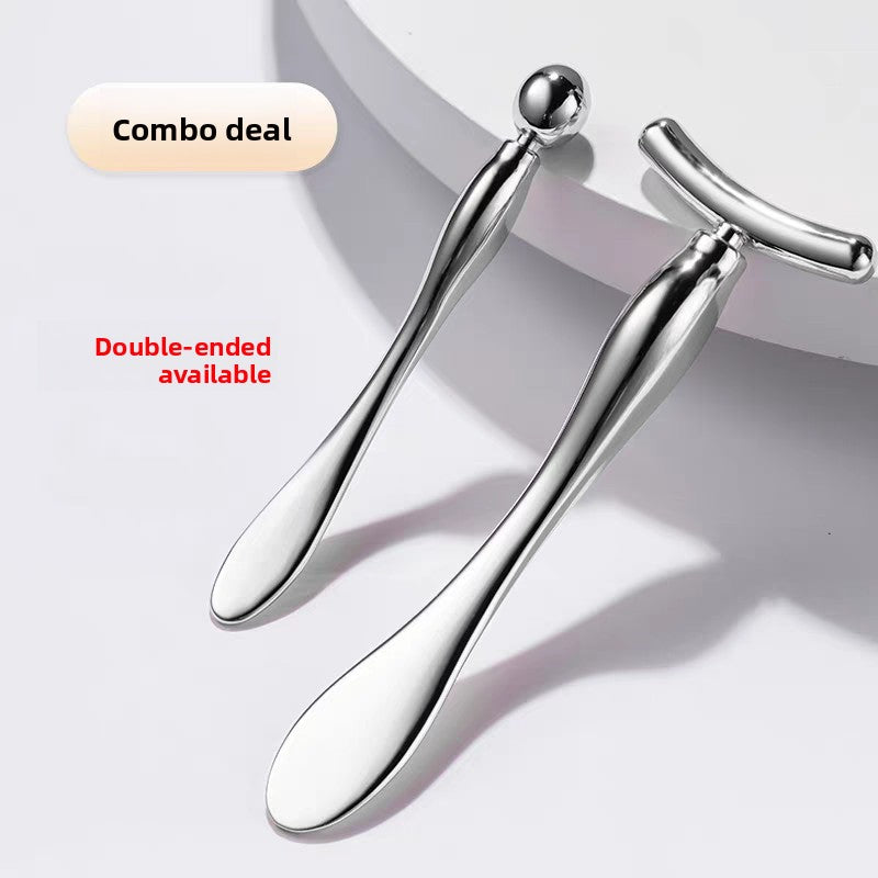 Facial massage beauty cream applicator roller
