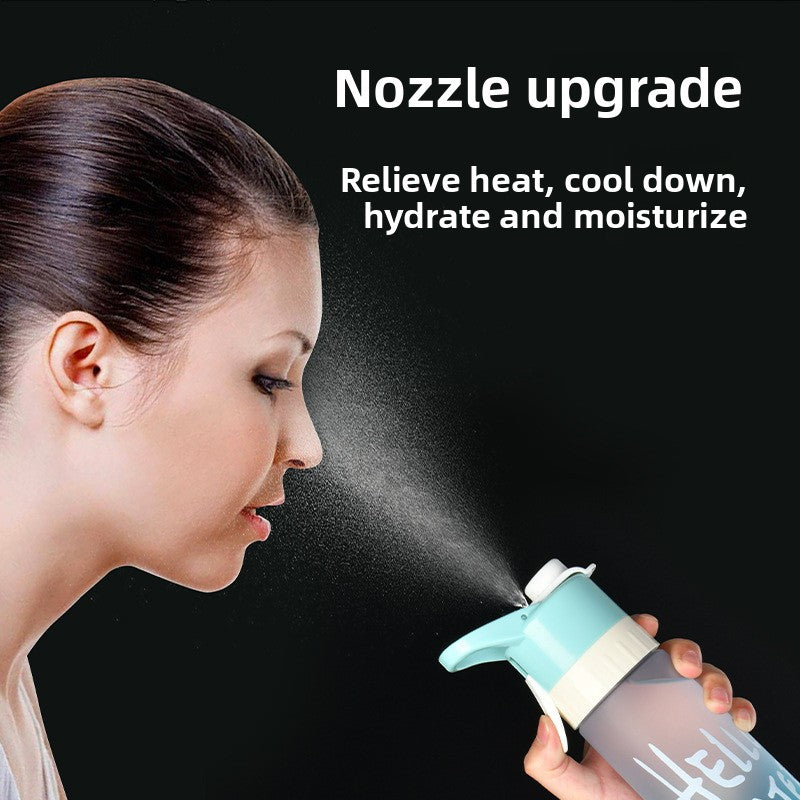 Spray water cup