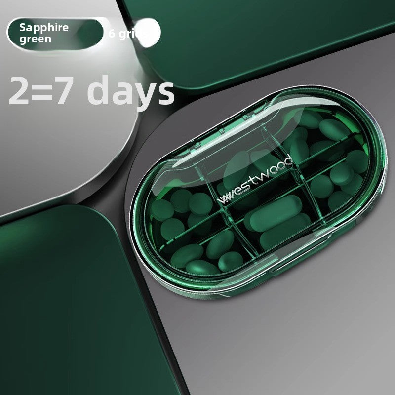 Portable medication organizer