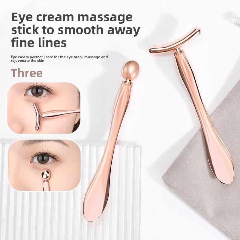Facial massage beauty cream applicator roller