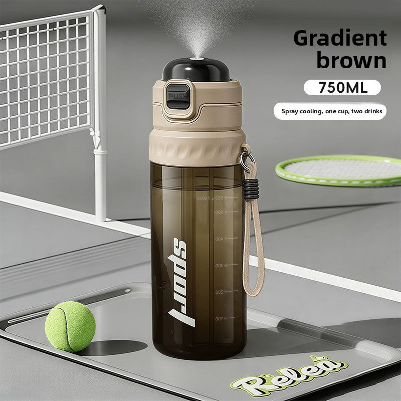 Stainless Steel Thermal Spray Water Bottle