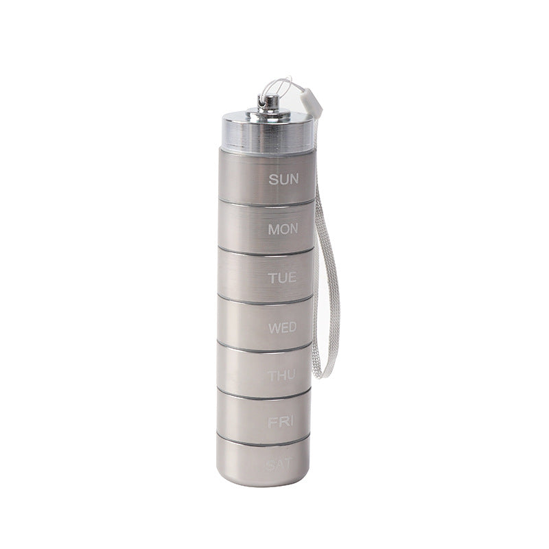Waterproof Aluminum Alloy Medicine Organizer