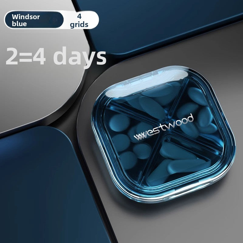Portable medication organizer