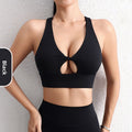 Cut-out yoga sports underweear